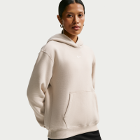 Nike Studio Fleece-hættetrøje i medium vægt til kvinder - brun