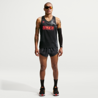 Nike AeroSwift Dri-FIT ADV-løbeshorts med indershorts (5 cm) til mænd - sort