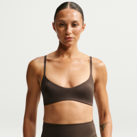 NikeSKIMS Matte Micro-Scoop-bh til kvinder - brun