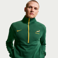 Springboks Nike-sweater med 1/2 lynlås til mænd - grøn