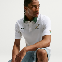 Springboks Away Nike Rugby-spillertrøje til mænd - hvid
