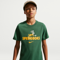 Springboks Rugby-T-shirt til større børn - grøn