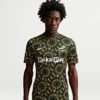 Springboks 2025/26 Nike Rugby-opvarmningstrøje til mænd - sort