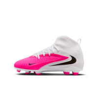 Nike Jr. Phantom 6 High Club-fodboldstøvler til større børn til flere typer underlag - multifarvet