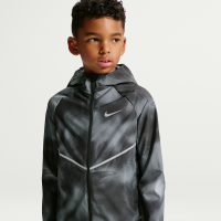 Nike Miler UV + Repel-jakke til større børn - sort