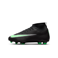 Nike Jr. Mercurial Superfly 11 Club High Top-fodboldstøvler til flere typer underlag til større børn - sort