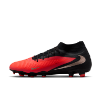 Nike Phantom 6 High Academy-fodboldstøvler til flere typer underlag - rød