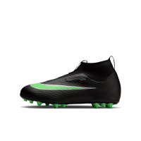 Nike Jr. Mercurial Superfly 11 Academy High Top-fodboldstøvler til kunstgræs til større børn - sort