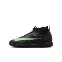 Nike Jr. Mercurial Superfly 11 Academy High Top-fodboldstøvler til kunstgræs til større børn - sort