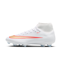 Nike Mercurial Superfly 11 Academy High Top-fodboldstøvler til flere typer underlag - hvid