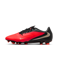 Nike Phantom 6 Low Academy-fodboldstøvler til flere typer underlag - rød