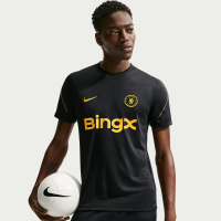 Kortærmet Chelsea FC Strike Nike Dri-FIT-fodboldtrøje til mænd - blå