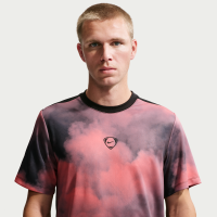 Kortærmet Nike Academy+ Dri-FIT-fodboldtrøje til mænd - Pink