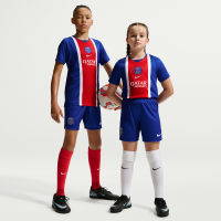Paris Saint-Germain 2026/27 Stadium Home Nike Dri-FIT Replica-fodboldshorts til større børn - blå