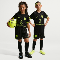 Atlético Madrid 2026/27 Stadium Away Nike Dri-FIT Replica-fodboldshorts til større børn - sort