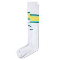 Knælange Brasilien VaporFast Home Nike Dri-FIT ADV-fodboldstrømper - hvid