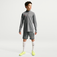 Maskinstrikkede Nike Academy Dri-FIT-fodboldshorts til større børn - grå