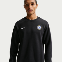 Chelsea FC Club Nike Football-sweatshirt med rund hals til mænd - blå