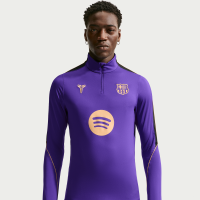 Maskinstrikket FC Barcelona Strike Away Kobe Dri-FIT-fodboldtræningstrøje til mænd - lilla
