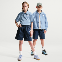 Vævede Nike Club-cargoshorts til større børn - blå