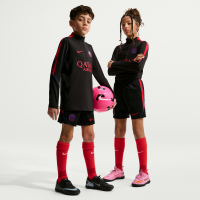 Paris Saint-Germain Strike Nike Dri-FIT-fodboldshorts til større børn - sort