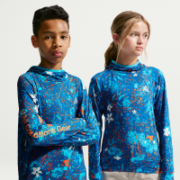 Langærmet Nike ACG UV Protection-overdel til større børn - blå