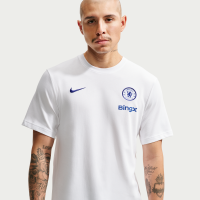 Chelsea FC Primary Nike Dri-FIT-fodbold-T-shirt til mænd - hvid