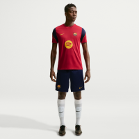 Maskinstrikkede FC Barcelona Strike Nike Dri-FIT-fodboldshorts til mænd - blå