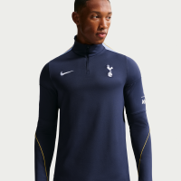 Maskinstrikket Tottenham Hotspur Strike Nike Dri-FIT-fodboldtræningstrøje til mænd - blå