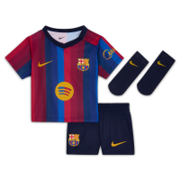 FC Barcelona 2026 Stadium Home Nike Football Replica-sæt i tre dele til babyer/småbørn - rød