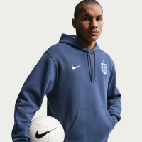 England Club Nike Football-hættetrøje til mænd - blå