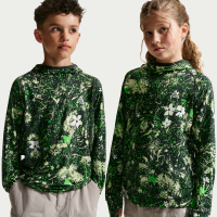 Langærmet Nike ACG UV Protection-overdel til større børn - grøn