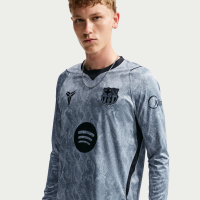 FC Barcelona 2026/27 Stadium Goalkeeper Away Kobe Dri-FIT Replica-fodboldtrøje til mænd - grå
