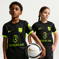 Atlético Madrid 2026/27 Stadium Away Nike Dri-FIT Replica-fodboldtrøje til større børn - sort
