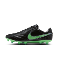 Nike Tiempo Ligera Pro Low Top-fodboldstøvler til græs - sort