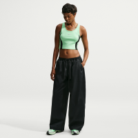 Oversized Nike Utility-bukser med lav talje til kvinder - sort