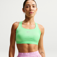 Nike Swift-sports-bh med kraftig støtte og let foring til kvinder - grøn