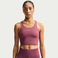 Nike Tempo-sports-bh-tanktop med medium støtte til kvinder - rød