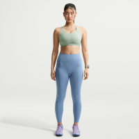 Højtaljede Nike Tempo 7/8-løbeleggings til kvinder - blå