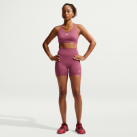 Nike One-cykelshorts med høj talje til kvinder (13 cm) - rød