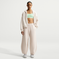 Nike 24.7 ImpossiblySoft-bukser med høj talje og brede ben til kvinder - brun
