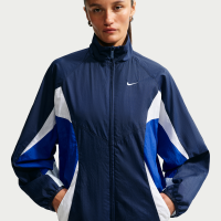Oversized Nike -løbejakke til kvinder - blå