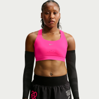 Nike Swift-sports-bh med kraftig støtte og let foring til kvinder - Pink
