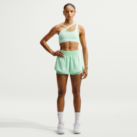 Nike One Dri-FIT 2-i-1-shorts med mellemhøj talje (7,5 cm) til kvinder - grøn