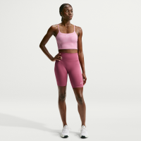 Nike One-cykelshorts med høj talje (20 cm) til kvinder - rød