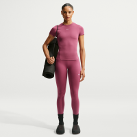 Højtaljede Nike One-7/8-leggings - rød