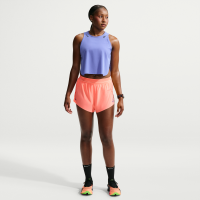 Nike AeroSwift Dri-FIT ADV-løbeshorts med indershorts (7,5 cm) og mellemhøj talje til kvinder - Pink
