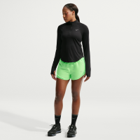Nike Tempo Dri-FIT-løbeshorts med mellemhøj talje og indershorts til kvinder - grøn