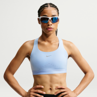 Nike Swift-sports-bh med kraftig støtte og let foring til kvinder - blå