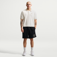 Nike Club Flow-shorts i french terry til mænd - sort